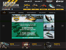 Tablet Screenshot of extremepropulsion.com